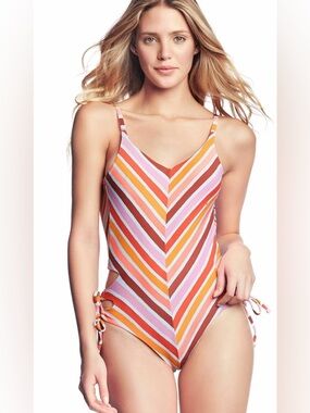 Maaji Praia Arco Iris Reversible One Piece Swimsuit